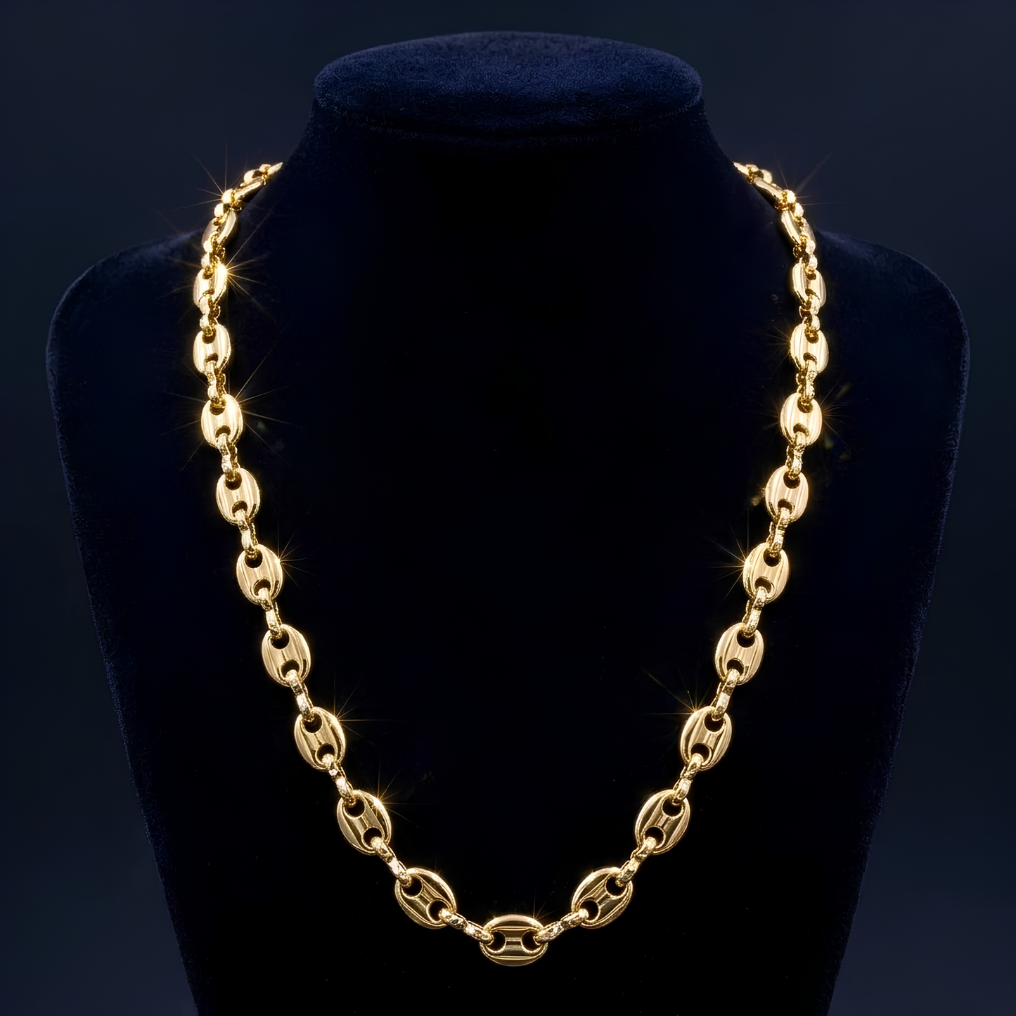 Combo Gucci Oro Laminado Italiano 18K – Cadena + Pulsera